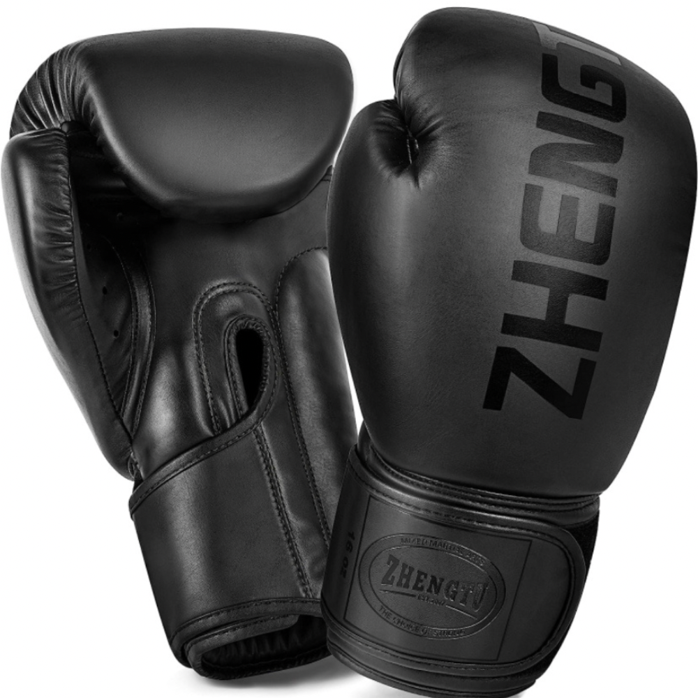 Guantes Boxeo ZTTY Negros