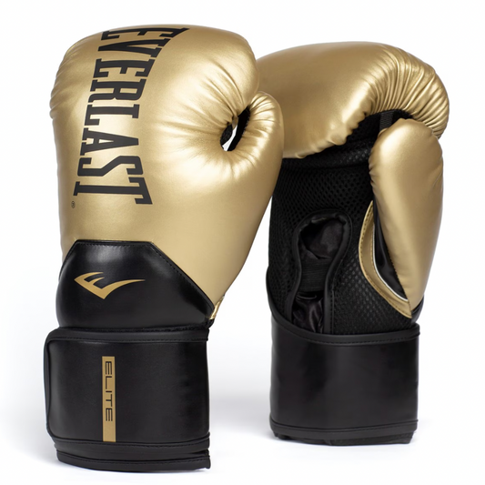 Guantes Everlast Elite Dorados