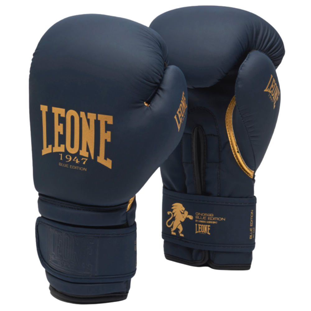 Guantes Boxeo Leone 1947 Azul Marino