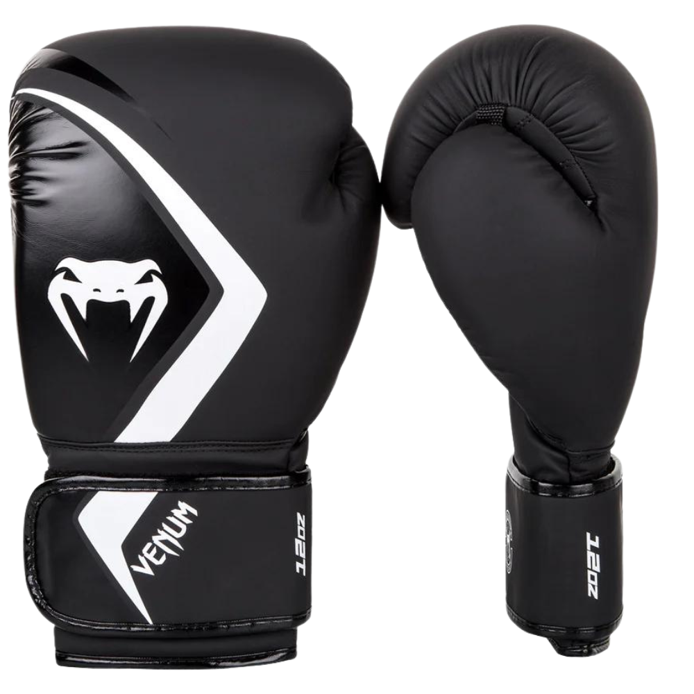 Guantes Boxeo Venum Contender 2.0 Negro/Blanco