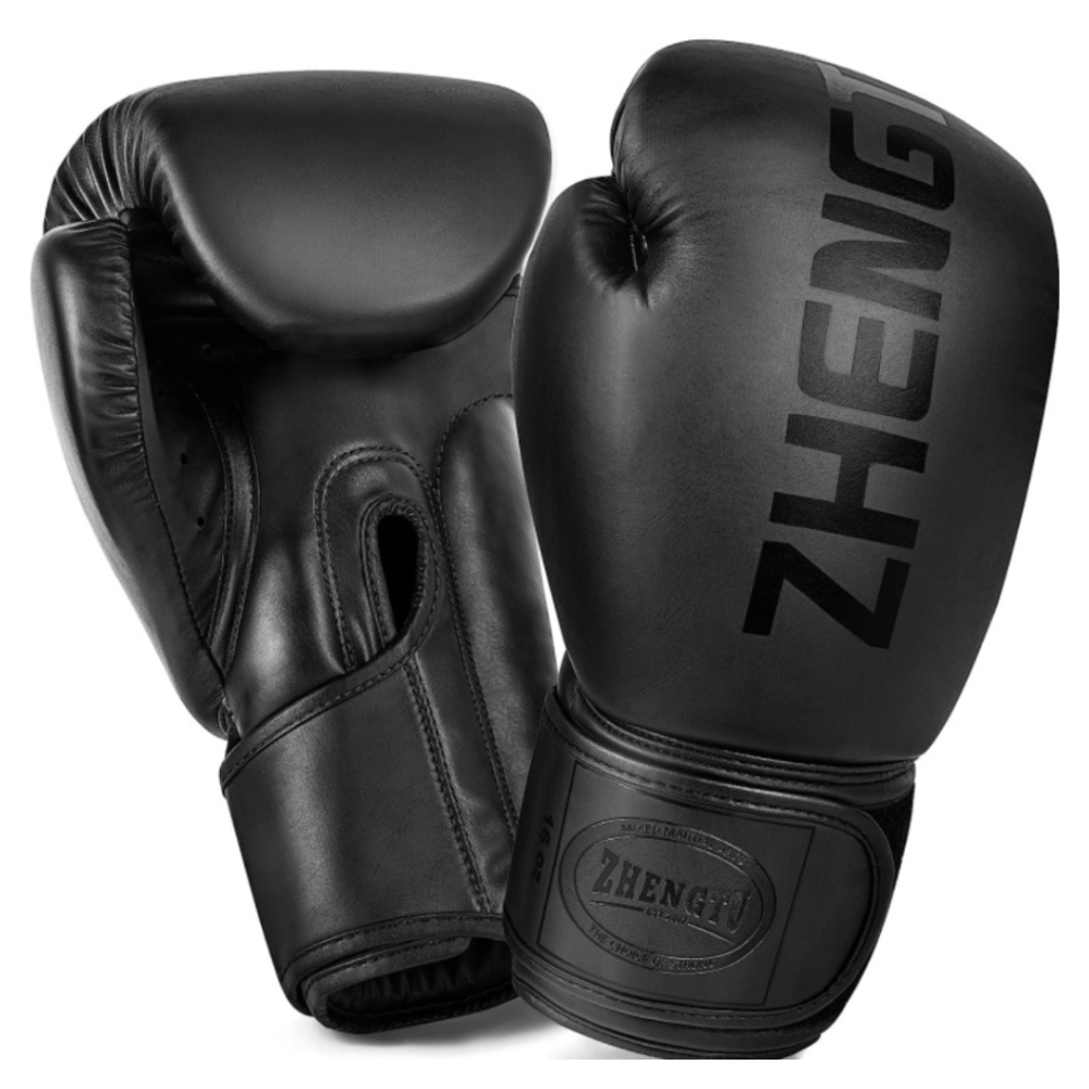 Guantes Boxeo ZTTY Negros