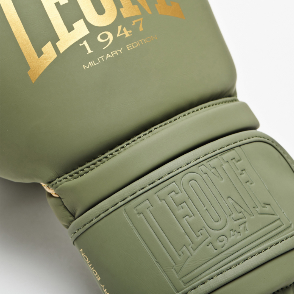 Guantes Boxeo Leone 1947 Verde Militar