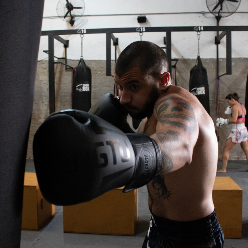 Guantes Boxeo ZTTY Negros