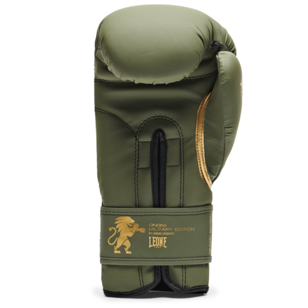 Guantes Boxeo Leone 1947 Verde Militar