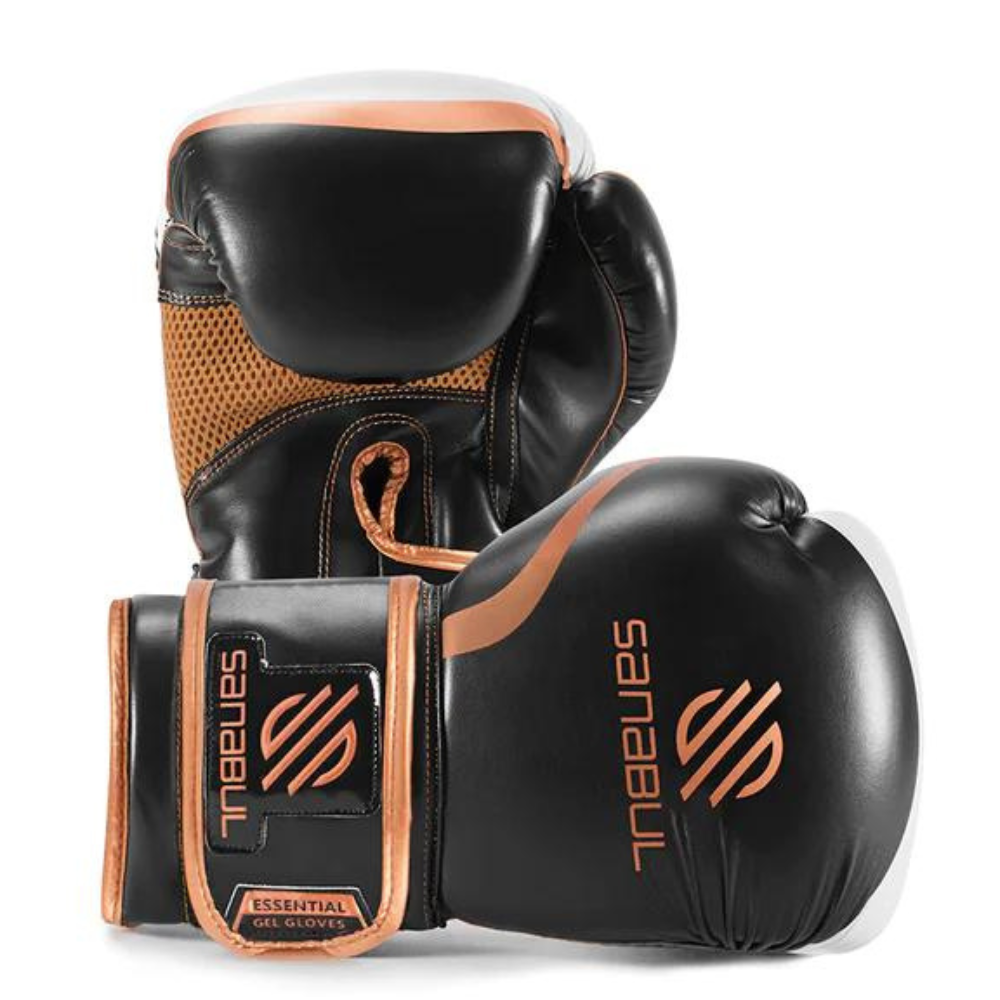 Guantes Boxeo Sanabul Negro/Cobre