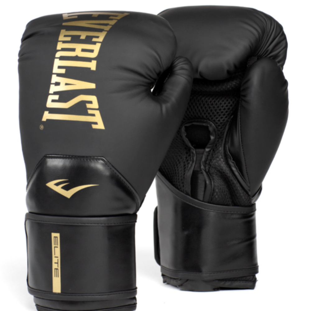 Guantes Everlast Elite Negros