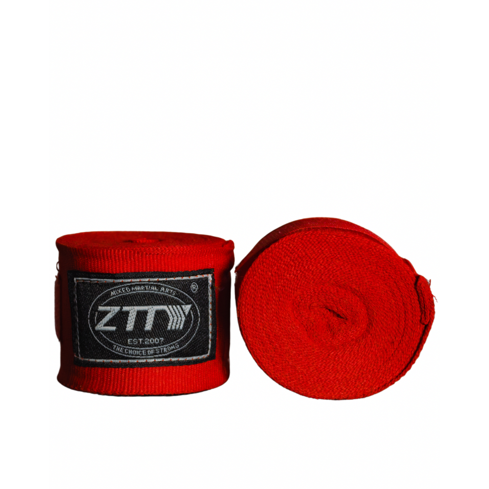 Vendas Largas Boxeo/kick 4,5m x 5cm Rojas (par)