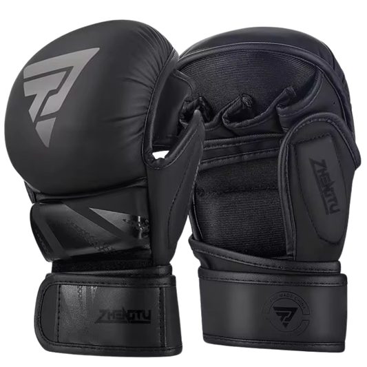 Guantillas MMA Sparring profesionales 7oz Negras