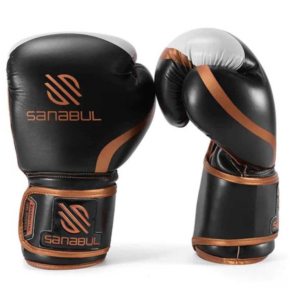 Guantes Boxeo Sanabul Negro/Cobre