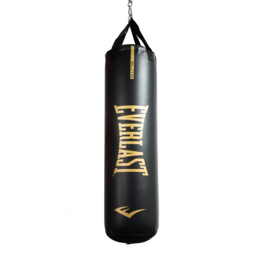 Bolsa Boxeo Everlast Elite 100Lbs Negro/Dorado