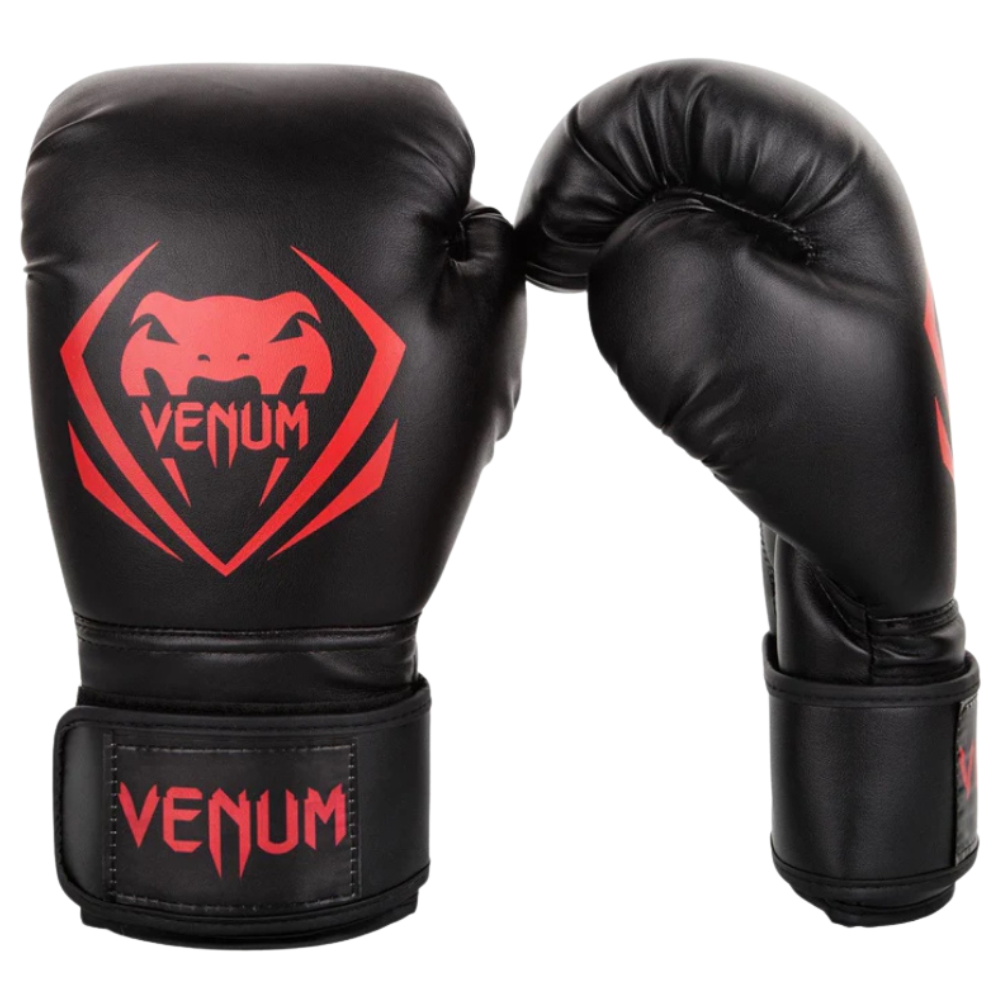 Guantes Boxeo Venum Contender Negro/Rojo